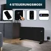 2000-W-Smart-Flächenheizkörper – Schwarzes Glas und Produktbild-Vorschau 8