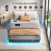 VASAGLE Bettrahmen 180 x 200 cm, mit LED-Beleuchtung, Produktbild-Vorschau 5