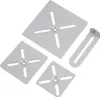 2x podstawki pod głośniki Slim Silver Podgląd zdjęcia produktu 4