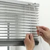 Żaluzja aluminiowa bez wiercenia srebrna 60x130 cm z Podgląd zdjęcia produktu 3
