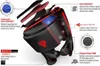 RDX Sports Casque F6 Kara Noir - Taille : M Voir les images du produit 4