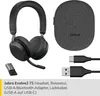 Jabra Evolve2 75 MS Stereo USB-A Headset nero, Link380a, MS Anteprima dell’immagine prodotto 14