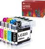 4er Set LC223 Druckerpatronen Ersatz für Brother LC223XL Produktbild-Vorschau 1