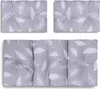 A set of cushions with a feather pattern on a white background. Produktbild-Vorschau