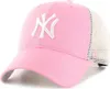 '47 Brand MLB MVP Trucker Cap New York Yankees rose/white Produktbild-Vorschau 1