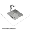 Zlewozmywak TEKA FLEXLINEA 440 x 440 mm stal nierdzewna Podgląd zdjęcia produktu 11