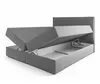 AX LIVING Lit avec rangement Merea lit double lit beige Voir les images du produit 3