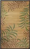 Tappeto in bambù stampato foglie esotiche beige 70x120 Anteprima dell’immagine prodotto 1