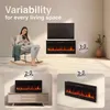 KAMINIO Elektrische haard MARLON - Elektrische 3-in-1 haard Productafbeelding-voorbeeld 2
