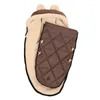 XL EARS WOOL - Kinderwagen Fußsack Fb. brown melange Produktbild-Vorschau 1