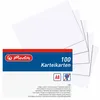 Herlitz Karteikarte A8 blanko ws hf eingeschweißt mit Produktbild-Vorschau 2