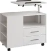 Comodino camera da letto Vicco Bora Bianco 80 x 88 cm con Anteprima dell’immagine prodotto 1
