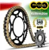 Mijnenpieper Kettenradgarnitur Alu satinfarbig 170mm, 46 Produktbild-Vorschau 5