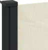vidaXL Bočná výsuvná markíza krémová 120x500 cm Náhľad obrázku produktu 7