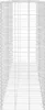 vidaXL Gabione Verzinkter Stahl 85x30x200 cm Produktbild-Vorschau 4