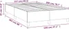 vidaXL Boxspringbedframe, donkergrijs, 120x200 cm, fluweel Productafbeelding-voorbeeld 7