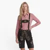 Bohmberg Damen Trachten Lederhose knielang aus echtem Produktbild-Vorschau 8