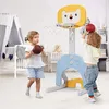 3 in 1 Kinder Basketballkorb Set, 77-116 cm Produktbild-Vorschau 1