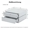 Couchtisch Sofatisch, 360° Drehbare Ober-Tischplatte, 2 Produktbild-Vorschau 8