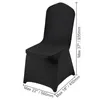VEVOR 50 pcs. Polyester Et Elasthanne Housse De Chaise Voir les images du produit 8
