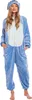 Nikcorp Oblek Pyžamo Dámské Dětské Onesie Postava Modrá M Náhled obrázku produktu 5