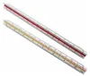 Architektonické pravidlo 30 cm, trojúhelníkové pravidlo, Náhled obrázku produktu 1