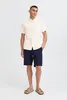 !SOLID SDLINUS Herren Leinenshorts kurze Leinenhose Bermuda Produktbild-Vorschau 3