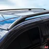Close-up of a car's roof rack system against a sky background. Produktbild-Vorschau