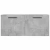 vidaXL Wandschrank Betongrau 80x36,5x35 cm Holzwerkstoff Produktbild-Vorschau 5