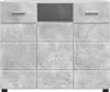 vidaXL Armadio in legno grigio cemento 88,5 x 30,5 x 73 cm Anteprima dell’immagine prodotto 6