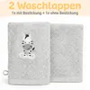 Baby Kapuzenhandtuch Set mit 2 Waschlappen. Baby Handtuch Produktbild-Vorschau 5