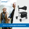 Weinberger XXL Rollator aus Aluminium, stabil bis 180 KG, Produktbild-Vorschau 7