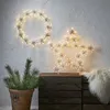 LED Stern Flower Star - hängend - D: 60cm - 200 warmweiße LED - inkl. Trafo - Outdoor - transparent Produktbild-Vorschau