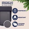 CASARIA® Lot de 4x Chaises de Jardin Pliantes en Aluminium Voir les images du produit 5