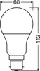 OSRAM LED Base Classic A, in forma di lampadina con base Anteprima dell’immagine prodotto 6