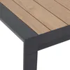 Ausziehbarer gartentisch "evasion" holzeffekt honey & Produktbild-Vorschau 4