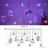 A diagram showing the dimensions and placement of Christmas-themed light decorations. Produktbild-Vorschau