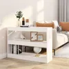 Libreria/divisorio bianco 100x30x72 cm Anteprima dell’immagine prodotto 2
