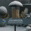 MeLiTec Vogelfutter-Haus VH04-1, Vogelhäuschen rund, Produktbild-Vorschau 3