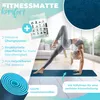 KESSER® Gymnastikmatte Yogamatte TPE 183x61cm, rutschfest & Produktbild-Vorschau 2