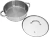 KLAUSBERG KB-7173 FLacher Topf MIT DECKEL 26cm Produktbild-Vorschau 5