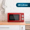 Cecotec Solo Mikrowelle Proclean 3010 Retro Red Produktbild-Vorschau 7