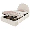 Letto imbottito Merax 90x200 cm con spazio contenitore, Anteprima dell’immagine prodotto 8