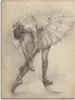 ARTland Leinwandbild Antike Ballerina Übung II Größe: 45x60 Produktbild-Vorschau 1