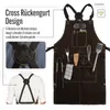 ROUGH SET Büffelleder Grill Koch & Küchen Schürze + Holly Produktbild-Vorschau 4