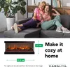Caminetto elettrico Xaralyn - Levico 90 - 1400 Watt di Anteprima dell’immagine prodotto 8