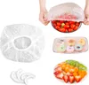 Elastické kryty na potraviny 100 ks opakovane použiteľné Náhľad obrázku produktu 1