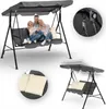 Outtec® Hollywood swing, záhradná hojdačka s 2 vankúšmi - Náhľad obrázku produktu 1