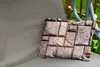 MuchoWow® Outdoor Kissen - Mauer mit verschiedenen Steinen Produktbild-Vorschau 2