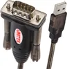 A close-up studio shot of a USB to serial adapter cable. Anteprima dell’immagine prodotto